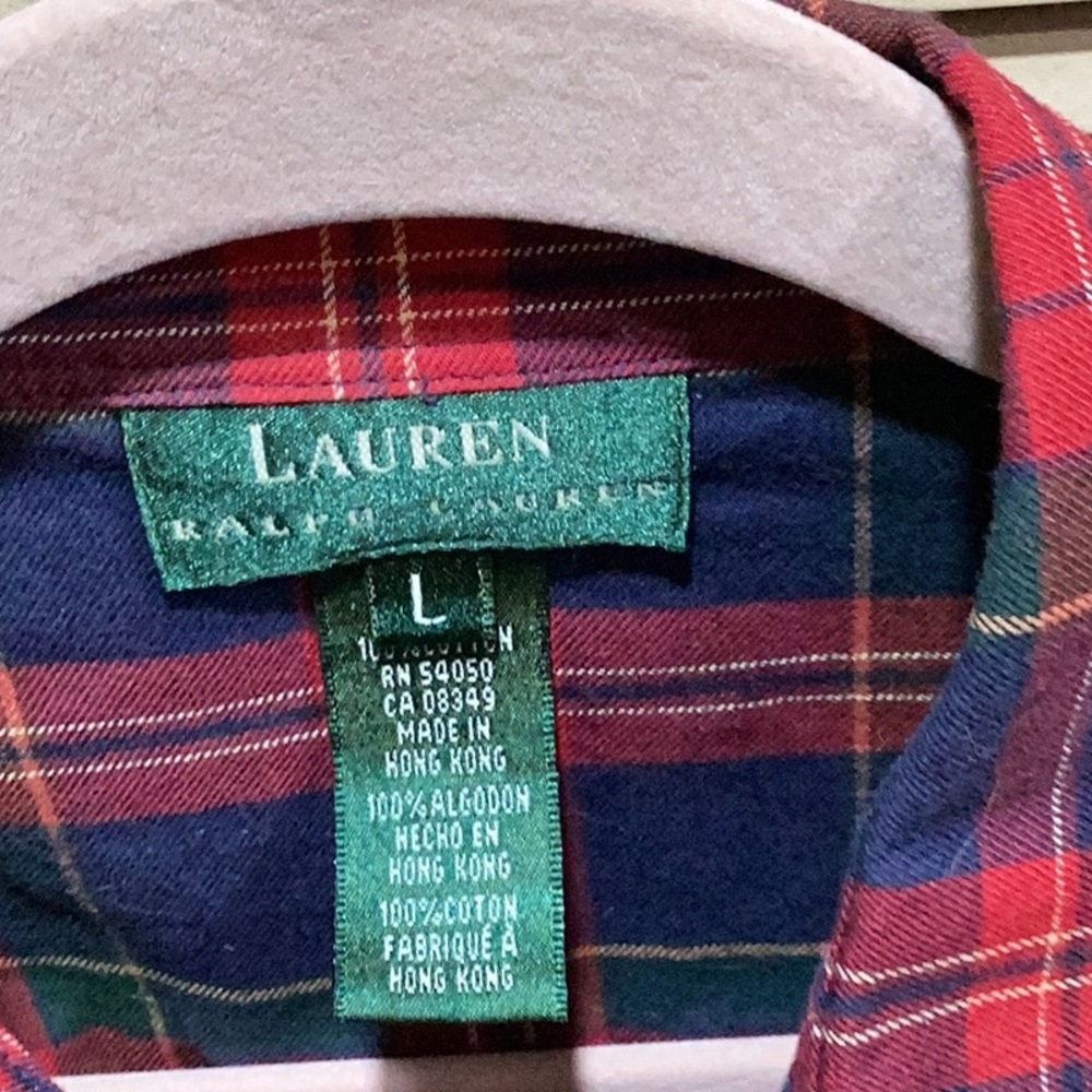 Ralph Lauren plaid shirt
